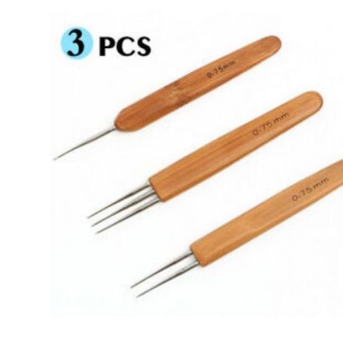 3 Pieces Dreadlocks Crotchet Hooks