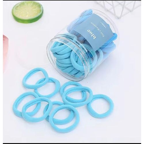 50pc candy colored hair bands / ties