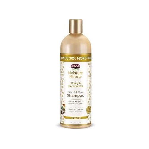 AFRICAN PRIDE Honey & Coconut Oil Nourish & Shine Shampoo 473ml