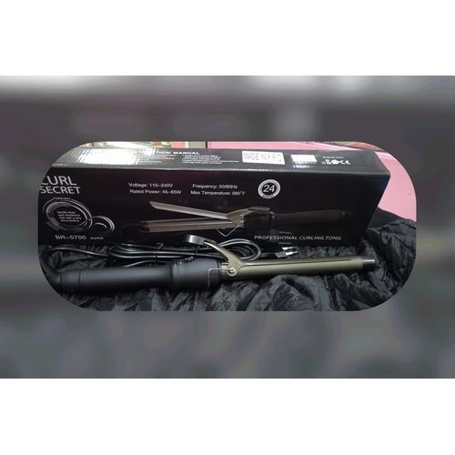 Temperature Control Hair Curling Flat Iron