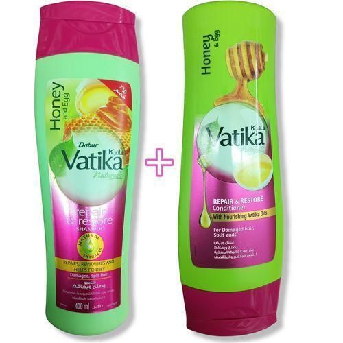 Vatika Repair & Restore Shampoo+Conditioner 200ml - HONEY & EGG bc