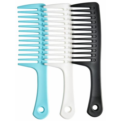 3pcs Wide tooth comb Hair styling and detagling combs