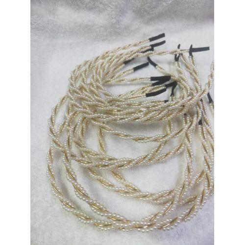 1pc twisted pearl headbands