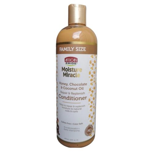 AFRICAN PRIDE Moisture Miracle Honey, Chocolate & Coconut Oil Conditioner