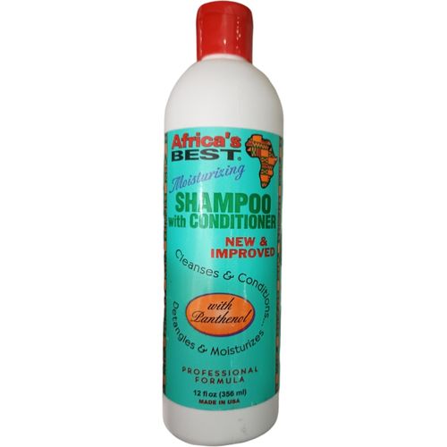 Africa's Best Moisturizing Shampoo With Conditioner With Lanthenol bc