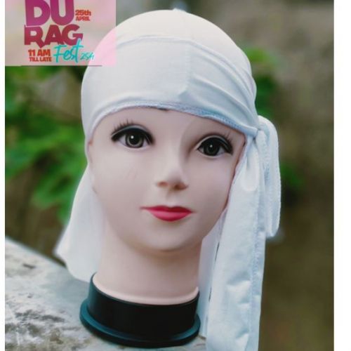 White Silk Durag