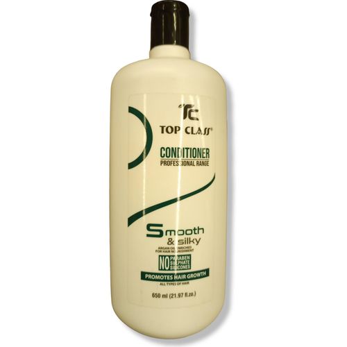 Top Class Smooth & Silky Shampoo Argan Oil Enriched For Hair Nourishment