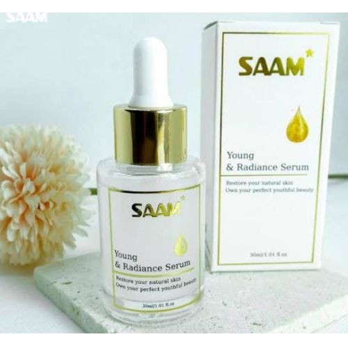 Young & Radiance Face Serum with Argireline and Hyaluronic Acid Antiaging Diminish Fine Lines Boost Collagen Reveal Brighter Even Toned Radiant Skin