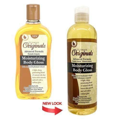 Ultimate Organic Therapy Moisturizing Body Gloss For Dry,dull And Ashy Skin-355mL
