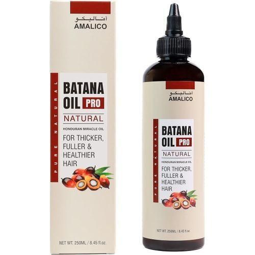 AMALICO Batana Oil PRO Natural Honduran Miracle Oil For Thicker, Fuller & Healthier Hair -250ml