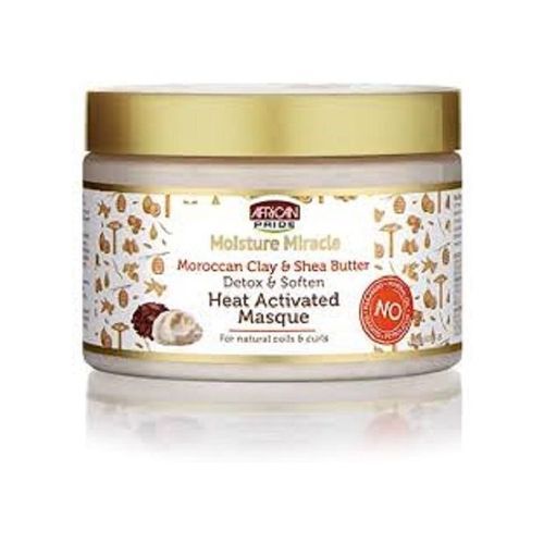 AFRICAN PRIDE Moisture Miracle Moroccan Clay Heat–Activated Masque