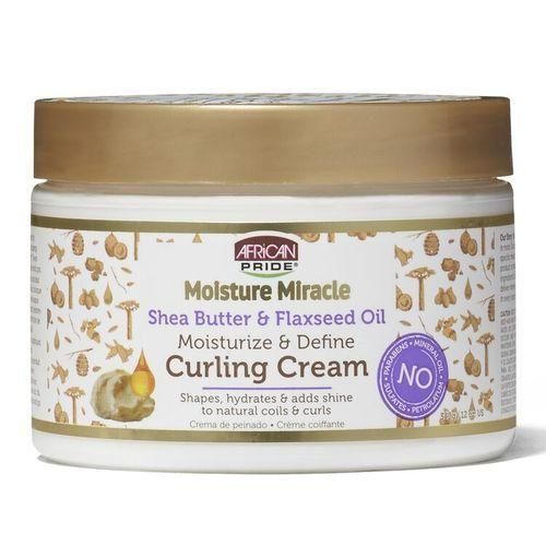 AFRICAN PRIDE Shea Butter & Flaxseed Oil Curling Cream