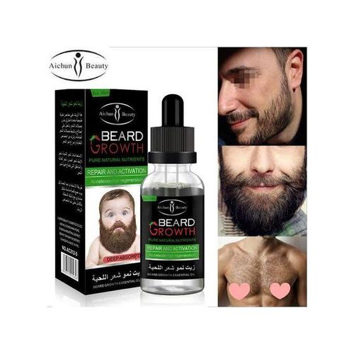 Aichun Beauty Beard Growth Essential Oil Repair & Activation, 30ml