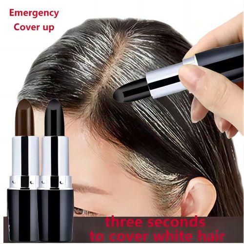 4 Pcs Black One Time Hair Dye Stick , Ointment For Coloring Colour Temporary Spray Painting Dyeing Applicator Colors Dyes Woman Black Tools Color
