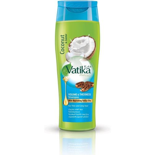 Vatika Naturals Volume & Thickness Shampoo Enriched with Coconut & Castor Extracts