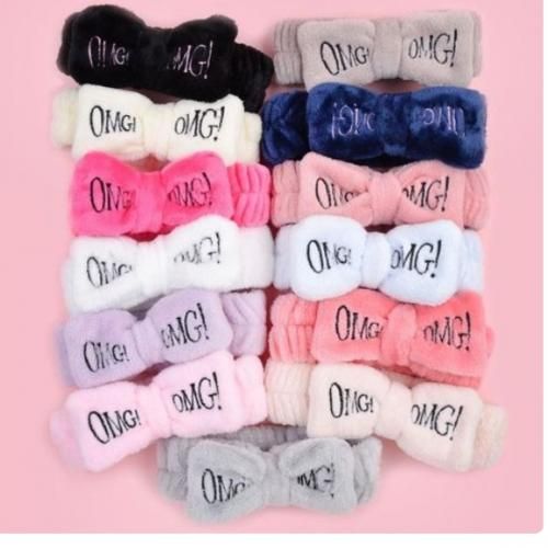 3pcs OMG Head Band For Make Up, Sleepwear,Salon,Facial Washing,Scrubbing&Massage-packedin3Colours