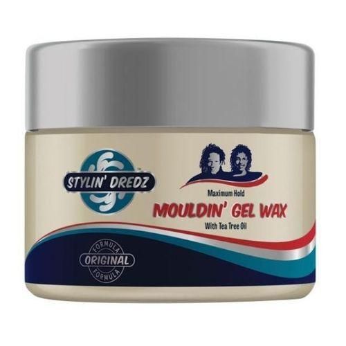 Stylin' Dredz Mouldin' Gel Wax with Tea Tree Oil Maximum hold Twist and Lock.