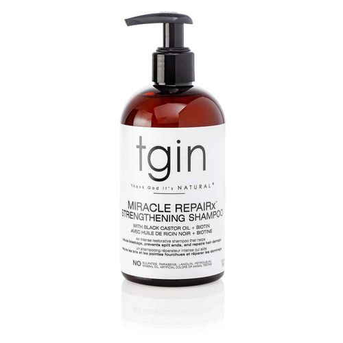 Tgin RepaiRx Strengthening Shampoo For Damaged Hair with Black Castor Oil and Biotin