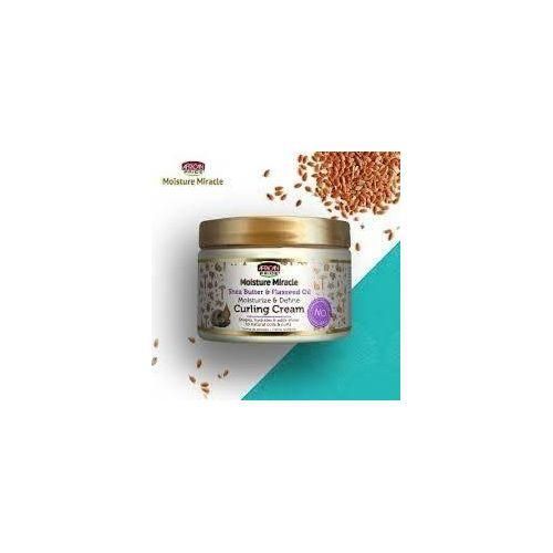 AFRICAN PRIDE Moisture Miracle Shea Butter & Flaxseed Oil Moisturize & Define Curling Cream