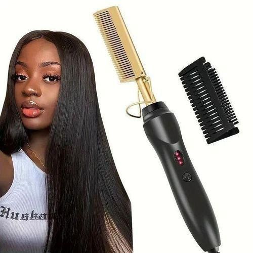 2 in 1 Ceramic Coated Flat Iron Quality //Hair Straightener//Flat Iron//Superfly Fast Heating Hair Straightener for Quick and Smooth Results, Plus Travel Friendly