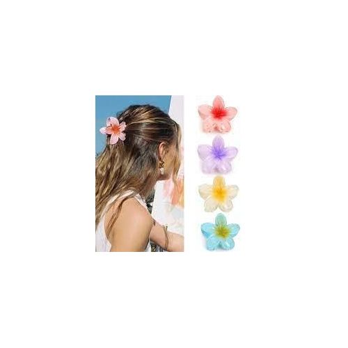 4pcs Moana Flower Hair Clips