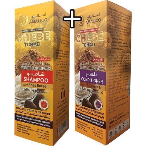 AMALICO CHEBE TCHAD Shampoo + Conditioner With Shea Butter nk