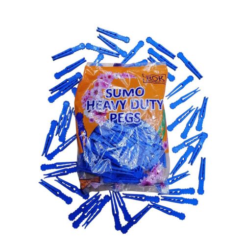 144 PIECES BLUE STRONG DURABLE FIRM GRIP HIGH QUALITY CLOTH PEGS