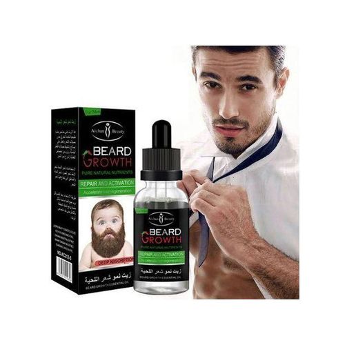 Aichun Beauty Beard/Moustache Fast Growth Oil Moisturizing Softening Oil
