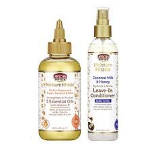 AFRICAN PRIDE Coconut Milk & Honey Leave In Conditioner + 5 Essential Oils