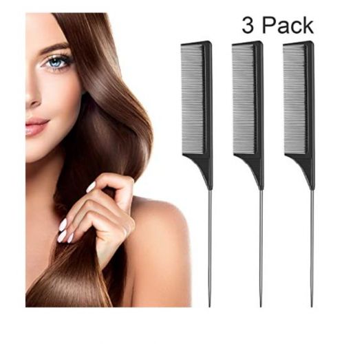 3pcs Rat Tail Comb Professional Sty6ling Fine Comb