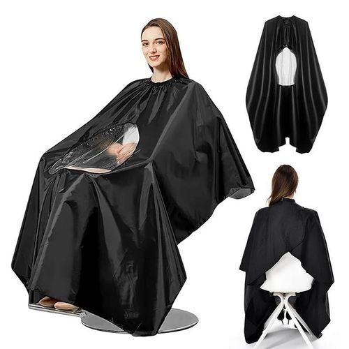 SXCHEN Enlarged Barber Shop Curtain Transparent And Visible